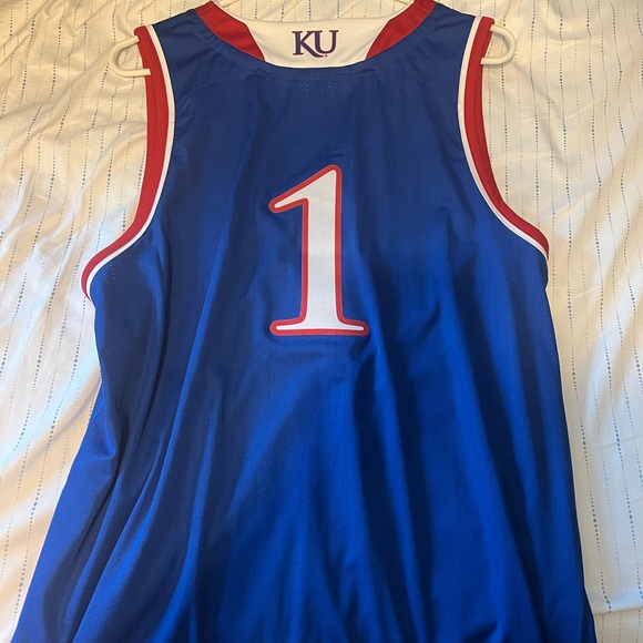 Kansas Jayhawks Road Basketball Jersey Replica - Picture 2 of 3